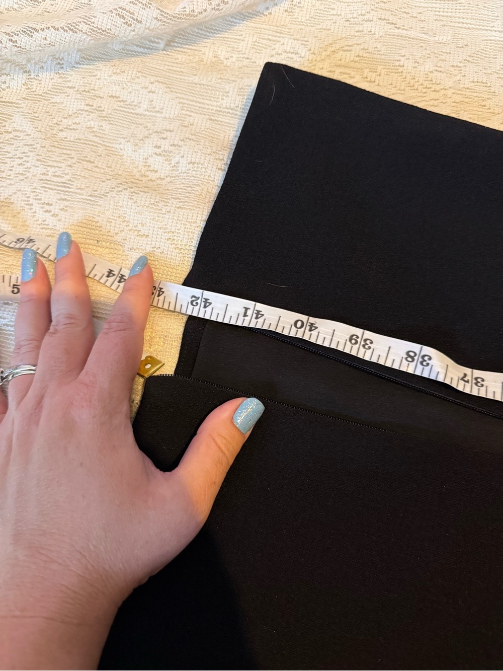 Dress the population Gloria front zip sheath dress - Picture 8 of 12